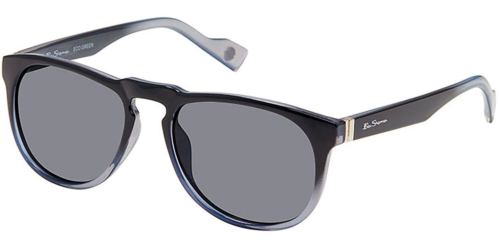Ben Sherman Charles Polarized Rounded Classic w/ Keyhole Bridge - - Eyedictive