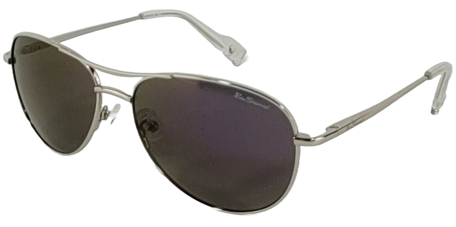 Ben Sherman Leo Polarized Stainless Steel Spring Hinge Aviator -  - Eyedictive