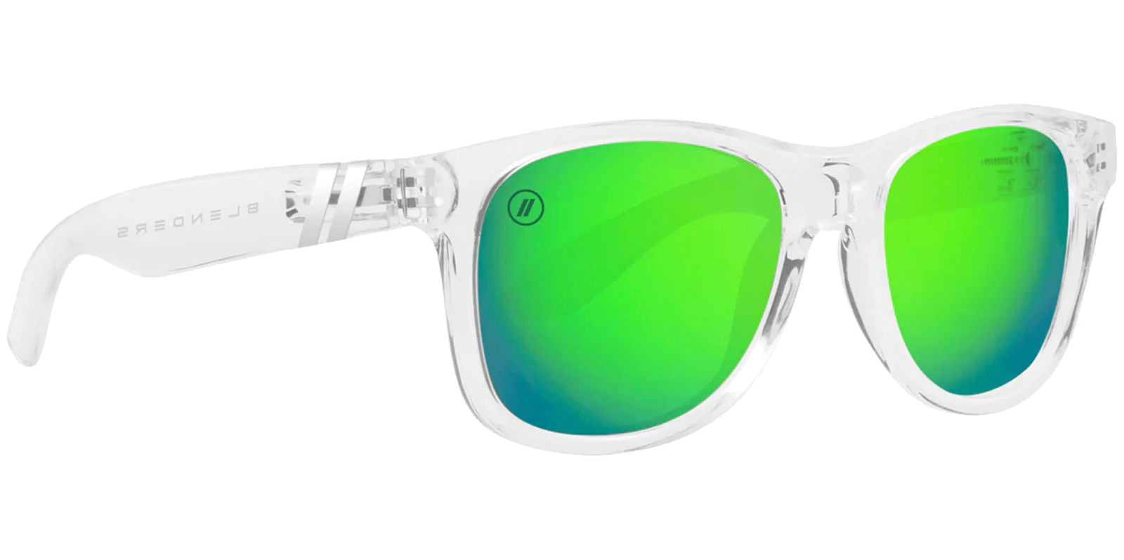 Blenders Eyewear M Class X2 Polarized Soft Square w/ Mirrored Lenses - - Eyedictive