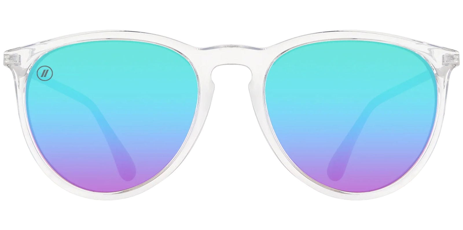 Blenders Eyewear North Park Polarized Soft Square w/ Mirrored Lens -  - Eyedictive