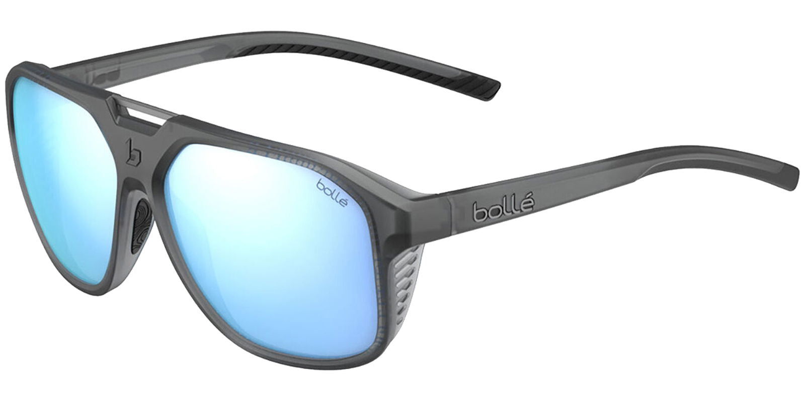 Bolle Arcadia Polarized Black Frost Pilot - - Eyedictive