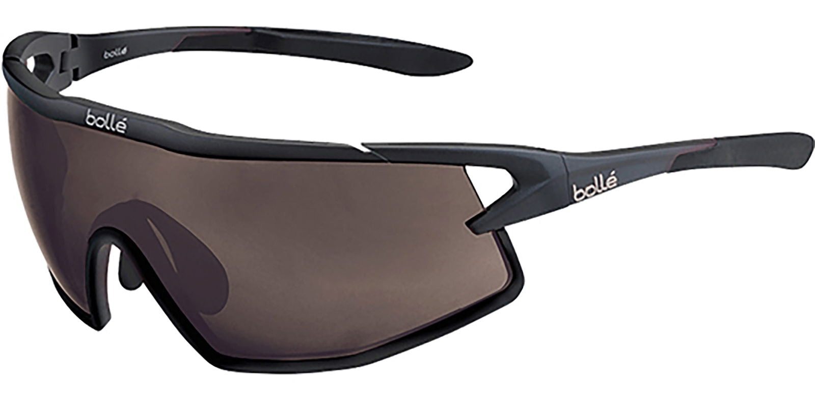 Bolle B-Rock Matte Black Shield w/ NXT Lens - - Eyedictive