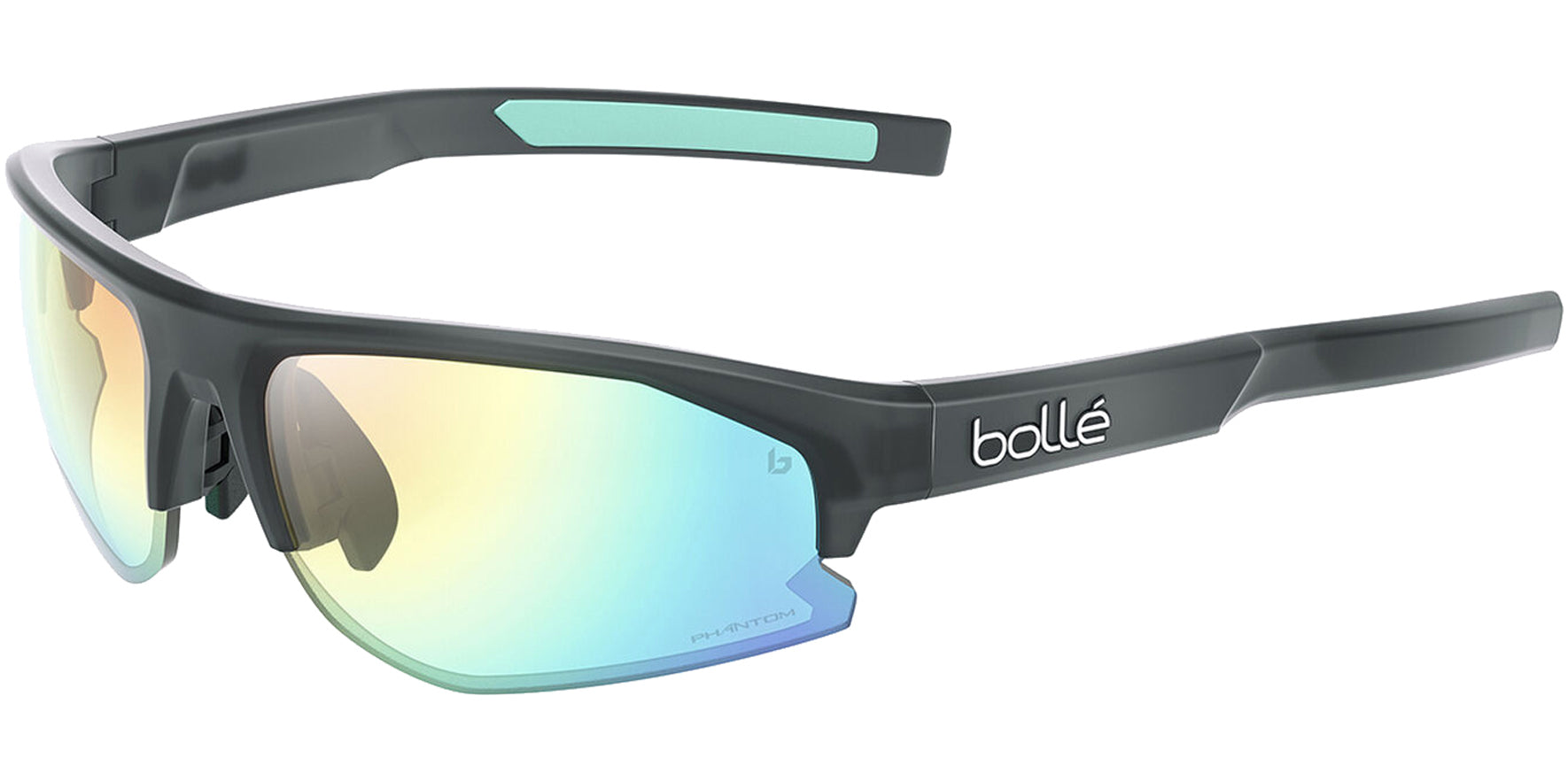 Bolle Bolt 2.0 S Photochromic Black Crystal Semi-Rimless Wrap