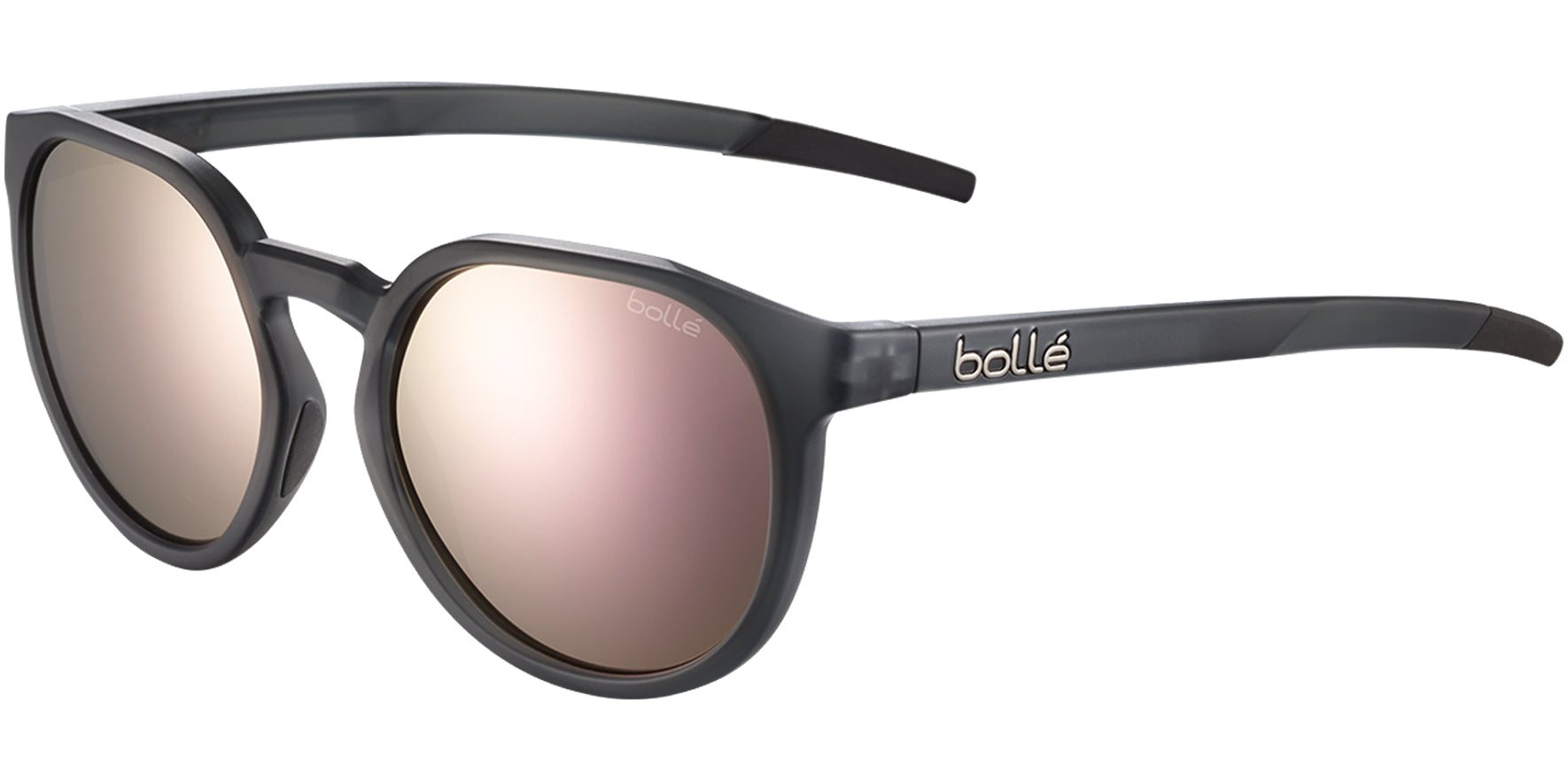 Bolle Merit Polarized Black Crystal Matte Round