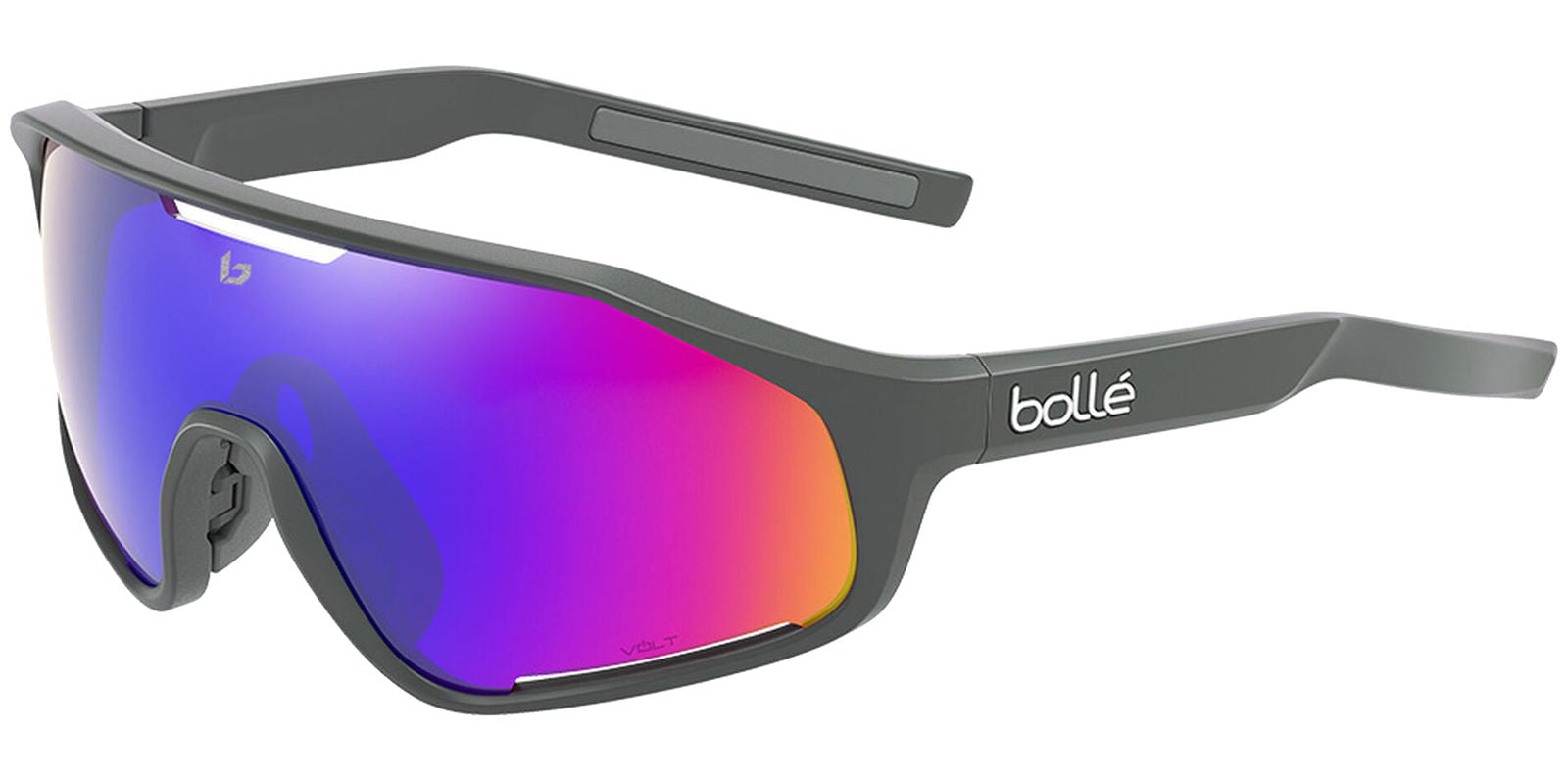 Bolle Shifter Volt+ Polarized Titanium Matte Shield - - Eyedictive