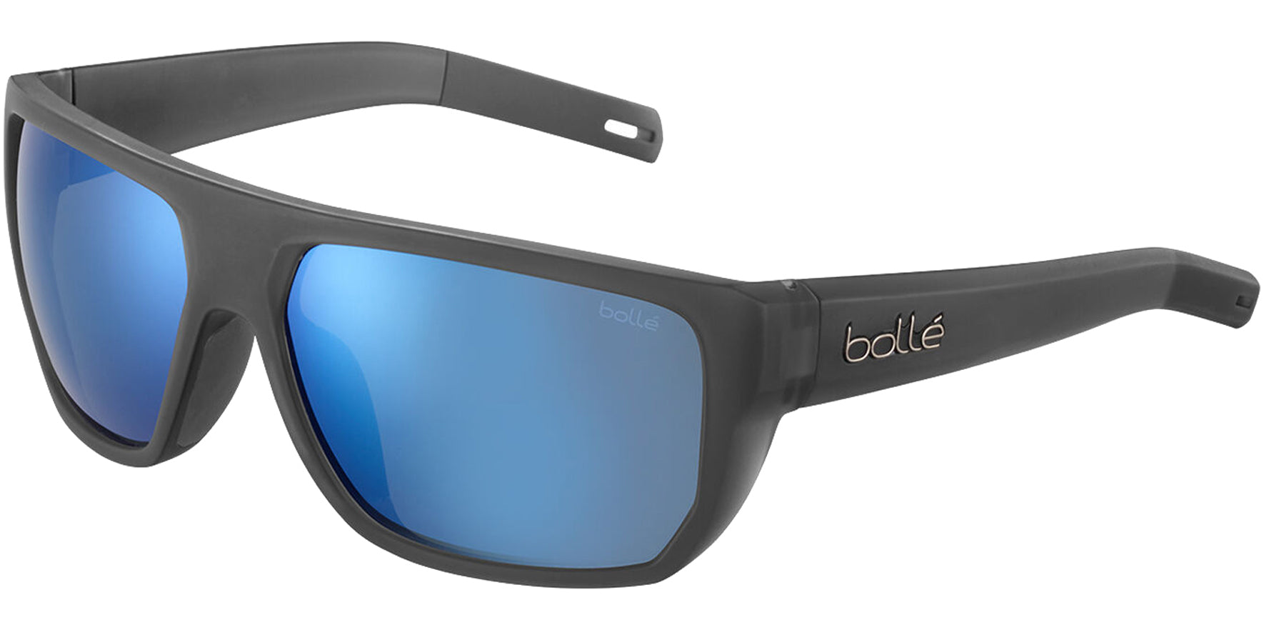 Bolle Vulture Polarized Grey Crystal Matte Square w/ Mirror Lens