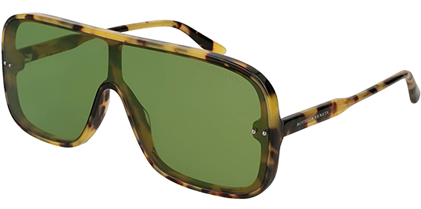 Bottega Veneta Flat-Top Havana Modified Pilot - - Eyedictive