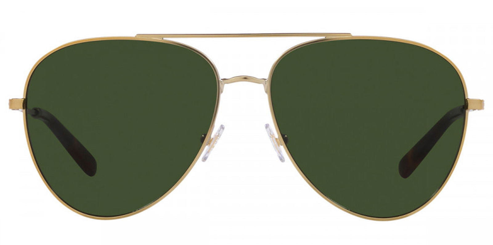 Brooks Brothers Satin Gold Aviator - - Eyedictive