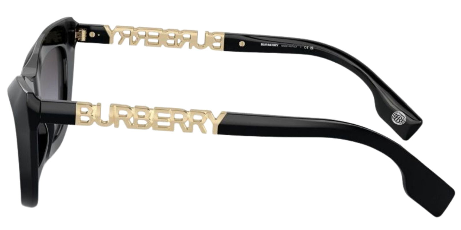 Burberry Black Cat Eye w/ Gradient Lens - - Eyedictive