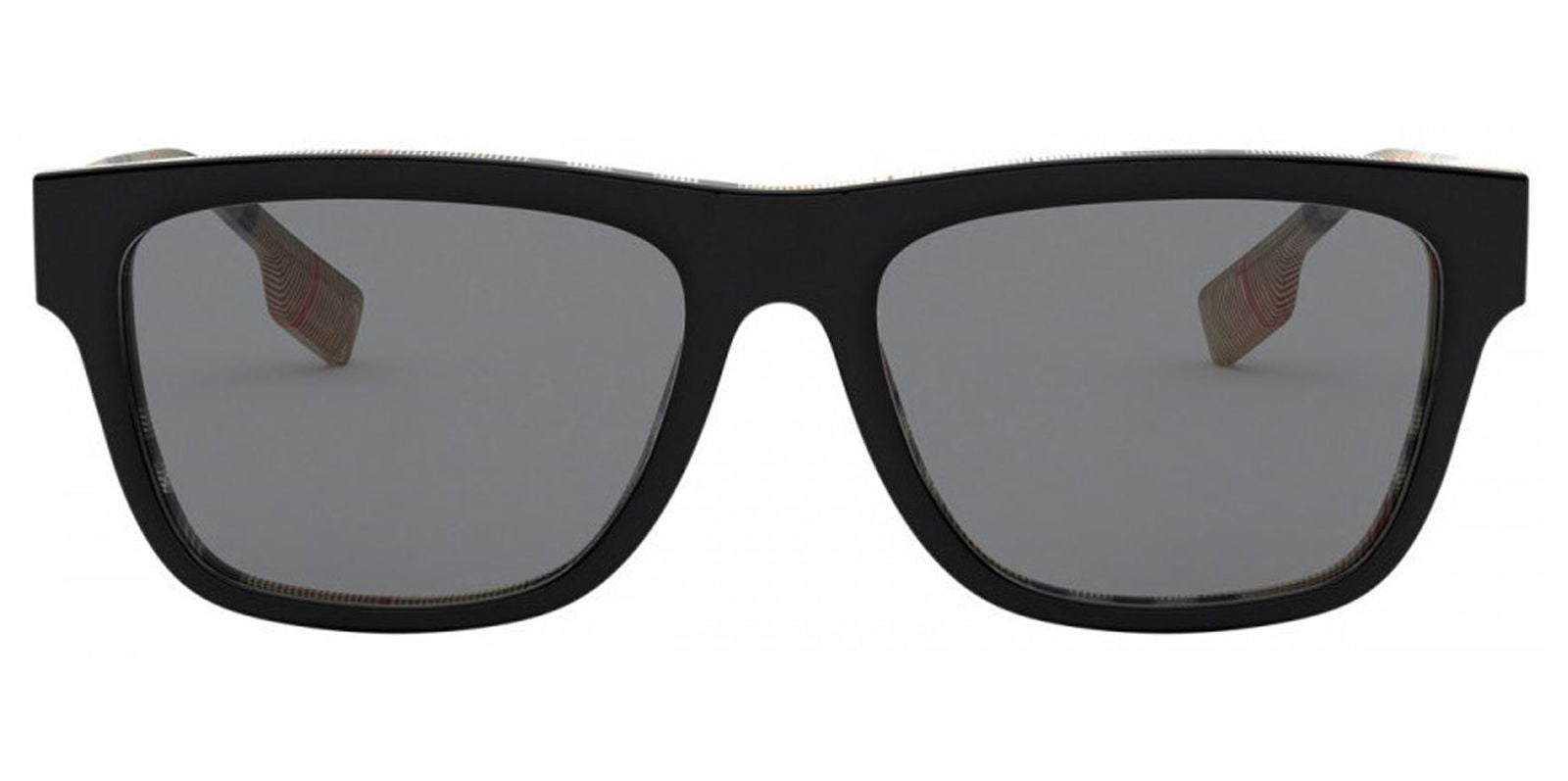 Burberry Black on Vintage Check Rectangle Classic - - Eyedictive