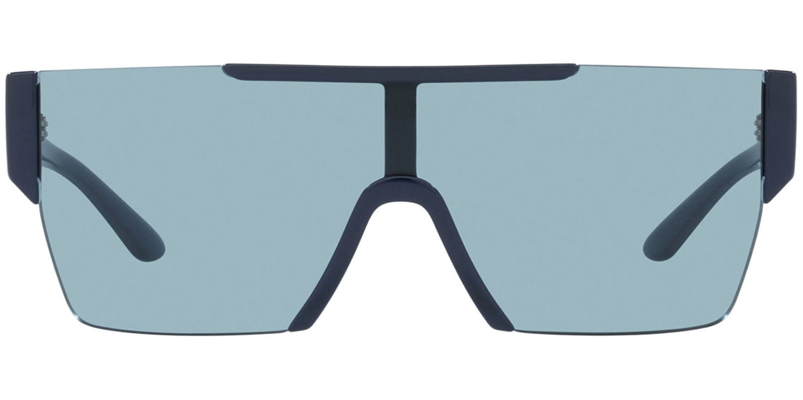 Burberry Blue Flat Top Shield - - Eyedictive