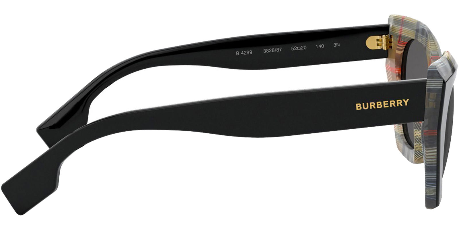 Burberry Cressy Black/Vintage Check Cat Eye - - Eyedictive