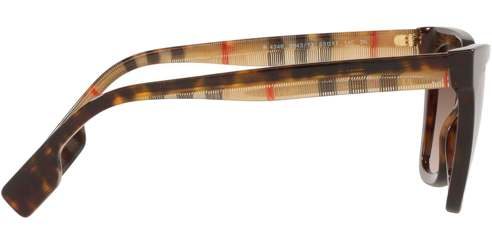 Burberry Elsa Dark Havana Cat Eye w/ Gradient Lens - - Eyedictive