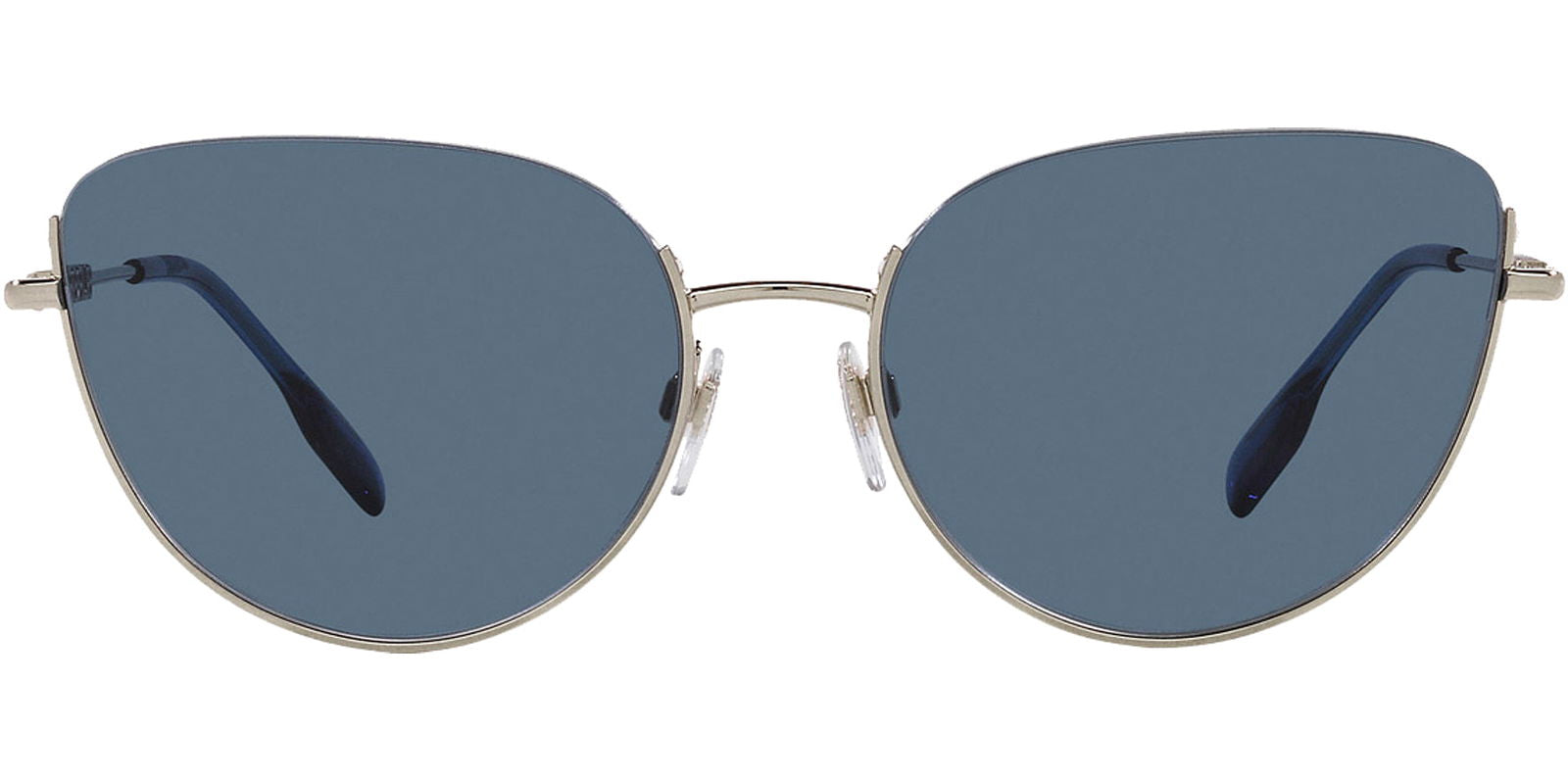 Burberry Harper Light Gold-Tone Cat Eye - - Eyedictive