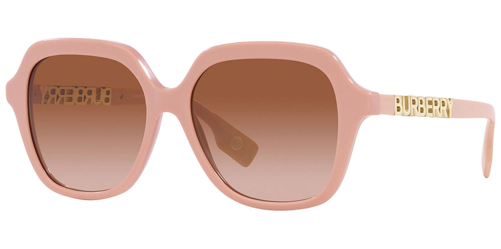 Burberry Joni Oversize Butterfly w/ Block Letter Temples - - Eyedictive