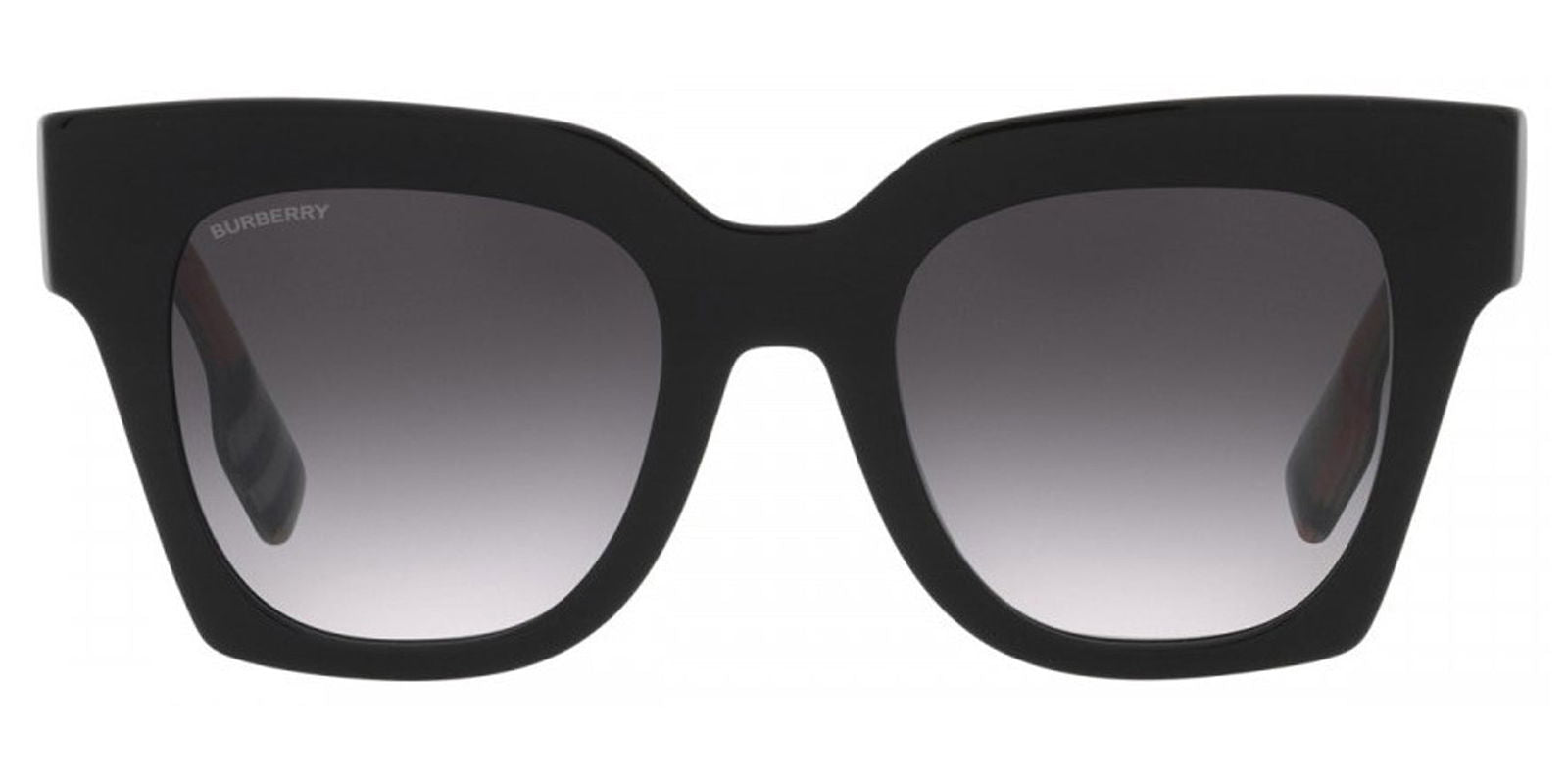 Burberry Kitty Black Oversize Square w/ Gradient Lens - - Eyedictive