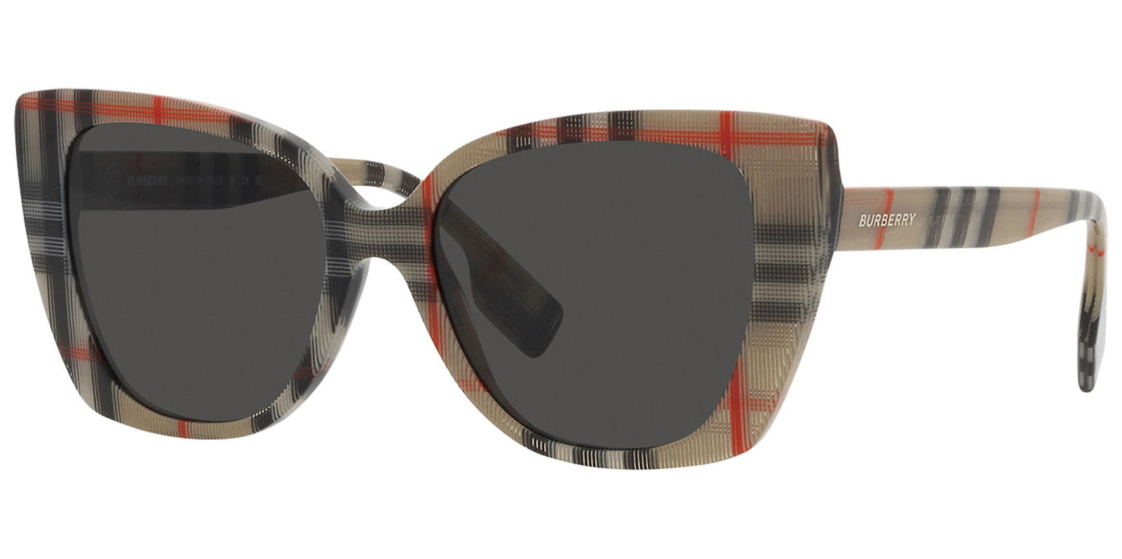 Burberry Meryl Squared Oversize Cat Eye w/ Gradient Lens - - Eyedictive