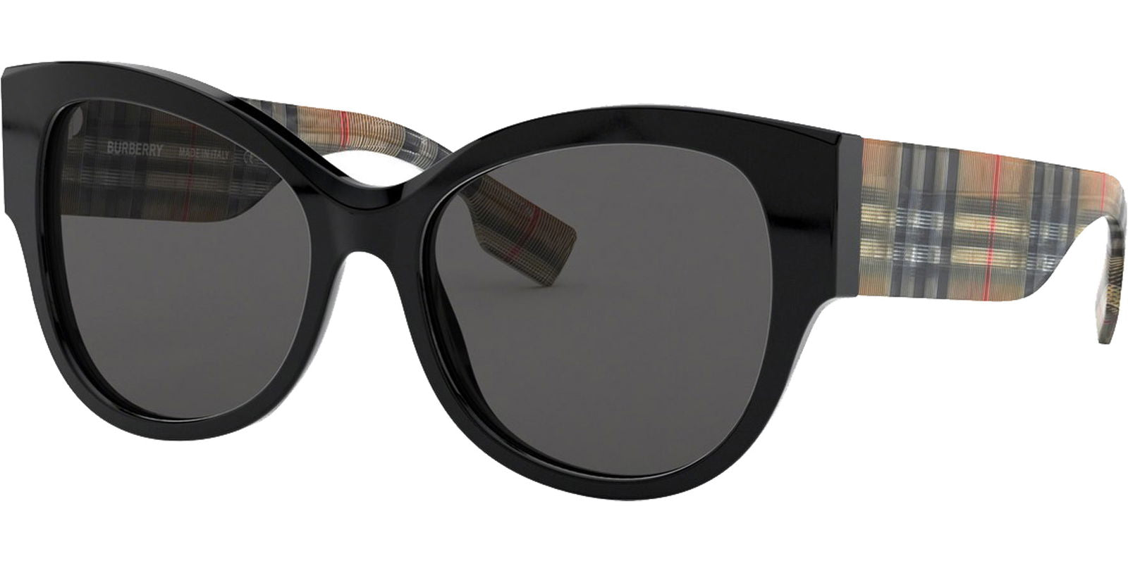 Burberry Oversize Black Cat Eye - - Eyedictive