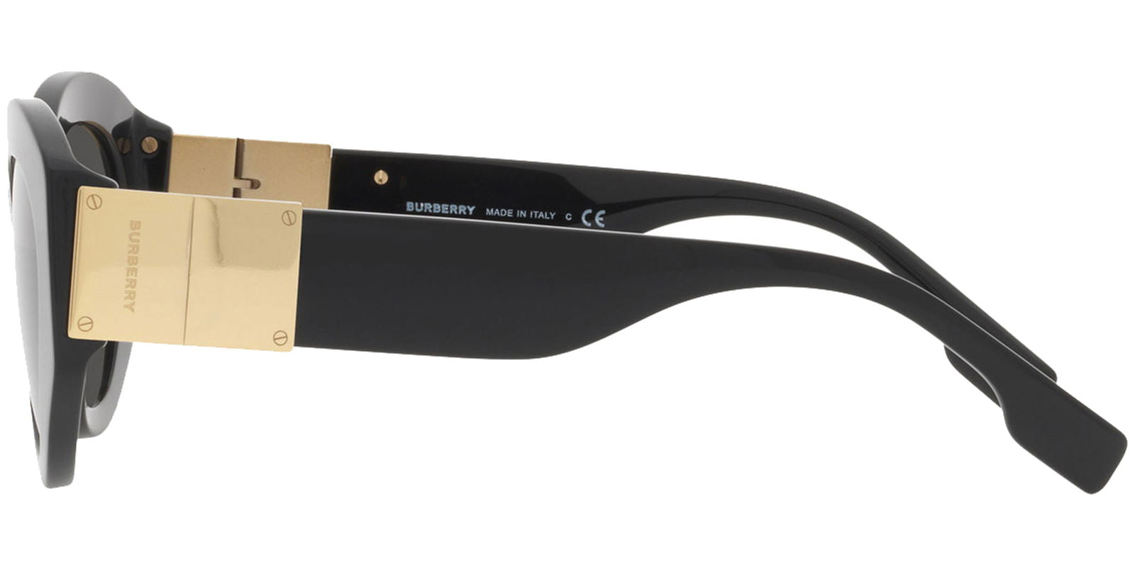Burberry Sophia Black Oval Cat Eye - - Eyedictive