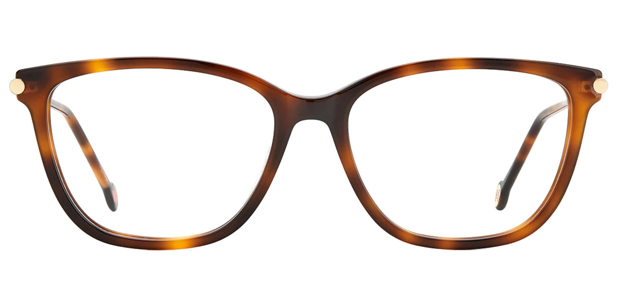Carolina Herrera Soft Square Eyeglasses w/ Spring Flex Hinges