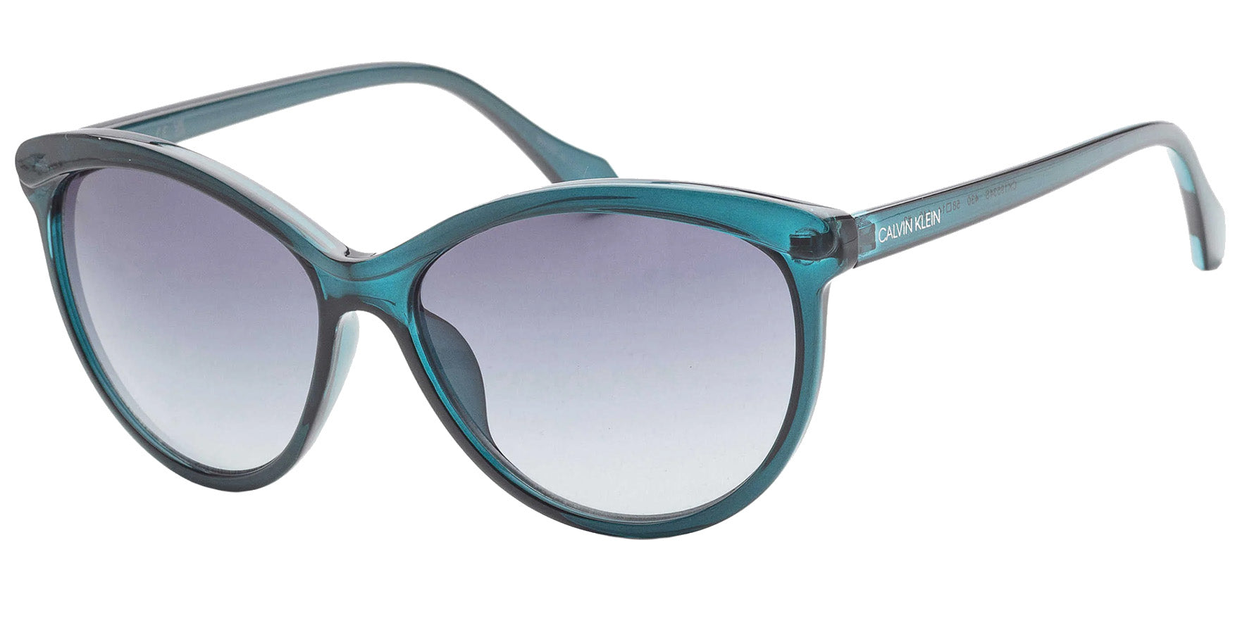 Calvin Klein Rounded Cat Eye w/ Gradient Lens
