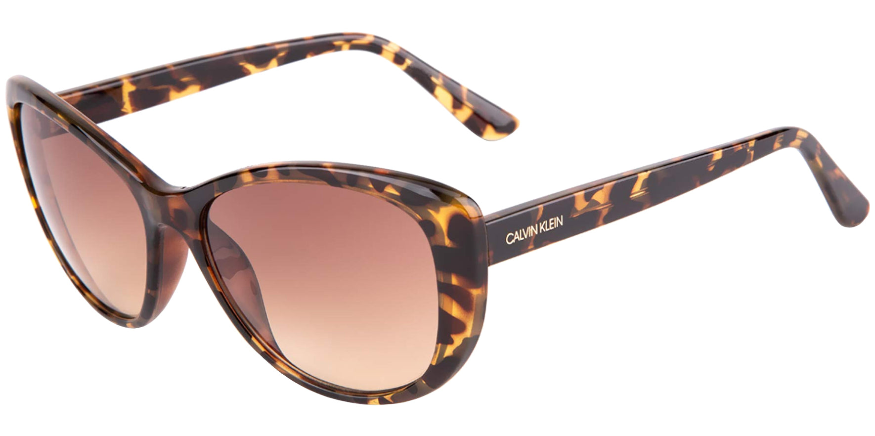 Calvin Klein Oval Cat Eye w/ Gradient Lens