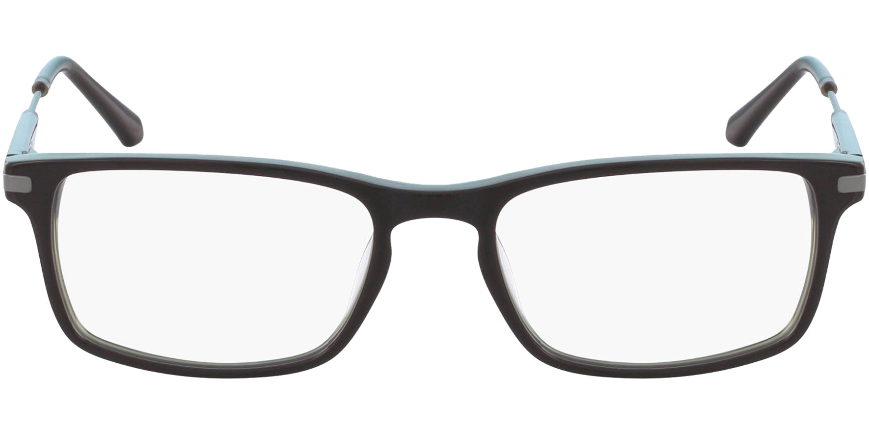 Calvin Klein Jeans Black/Stone Rectangle Eyeglasses