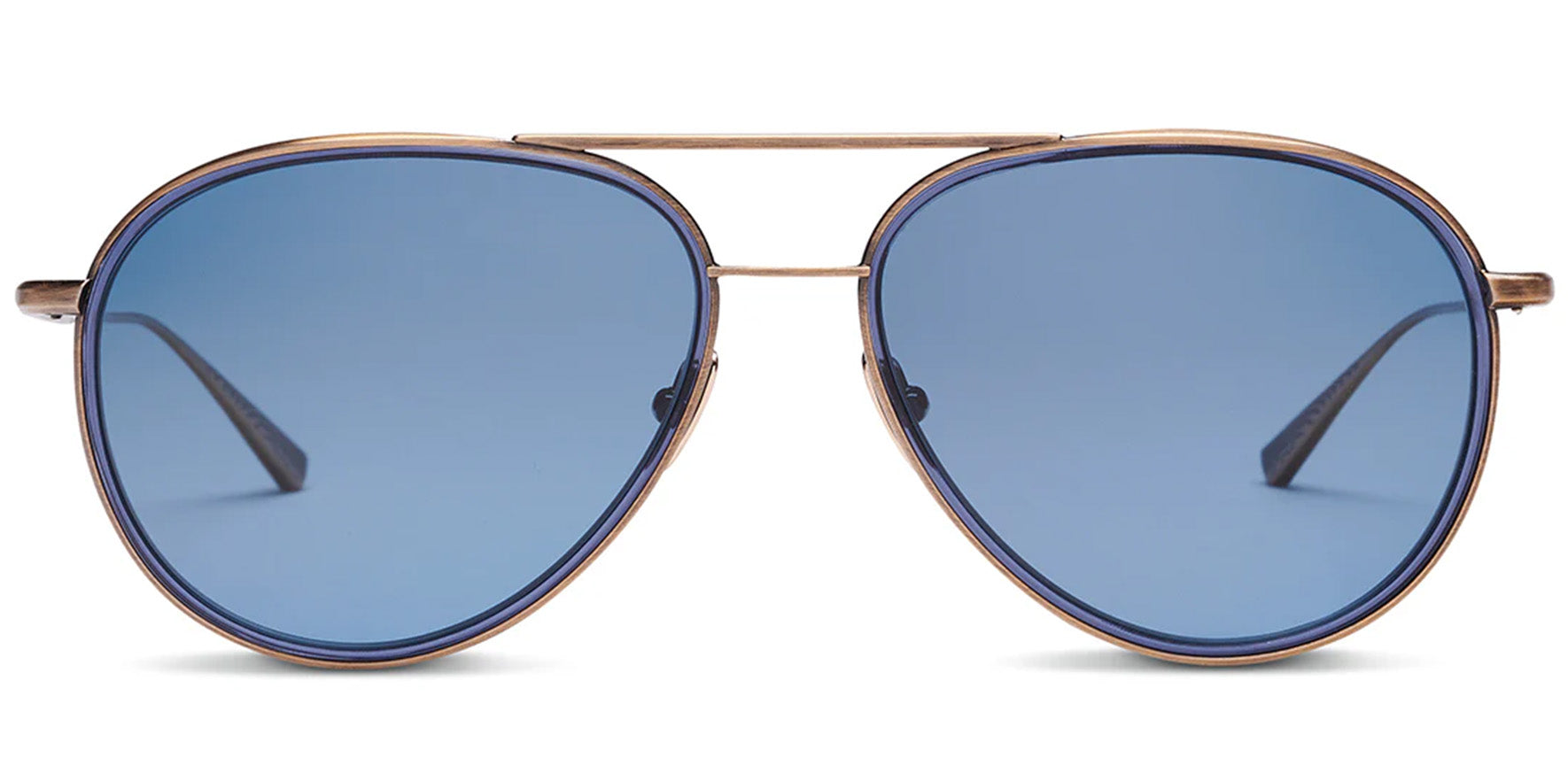 Salt Optics Columbia 59 Polarized Titanium Aviator w/ Glass Lens
