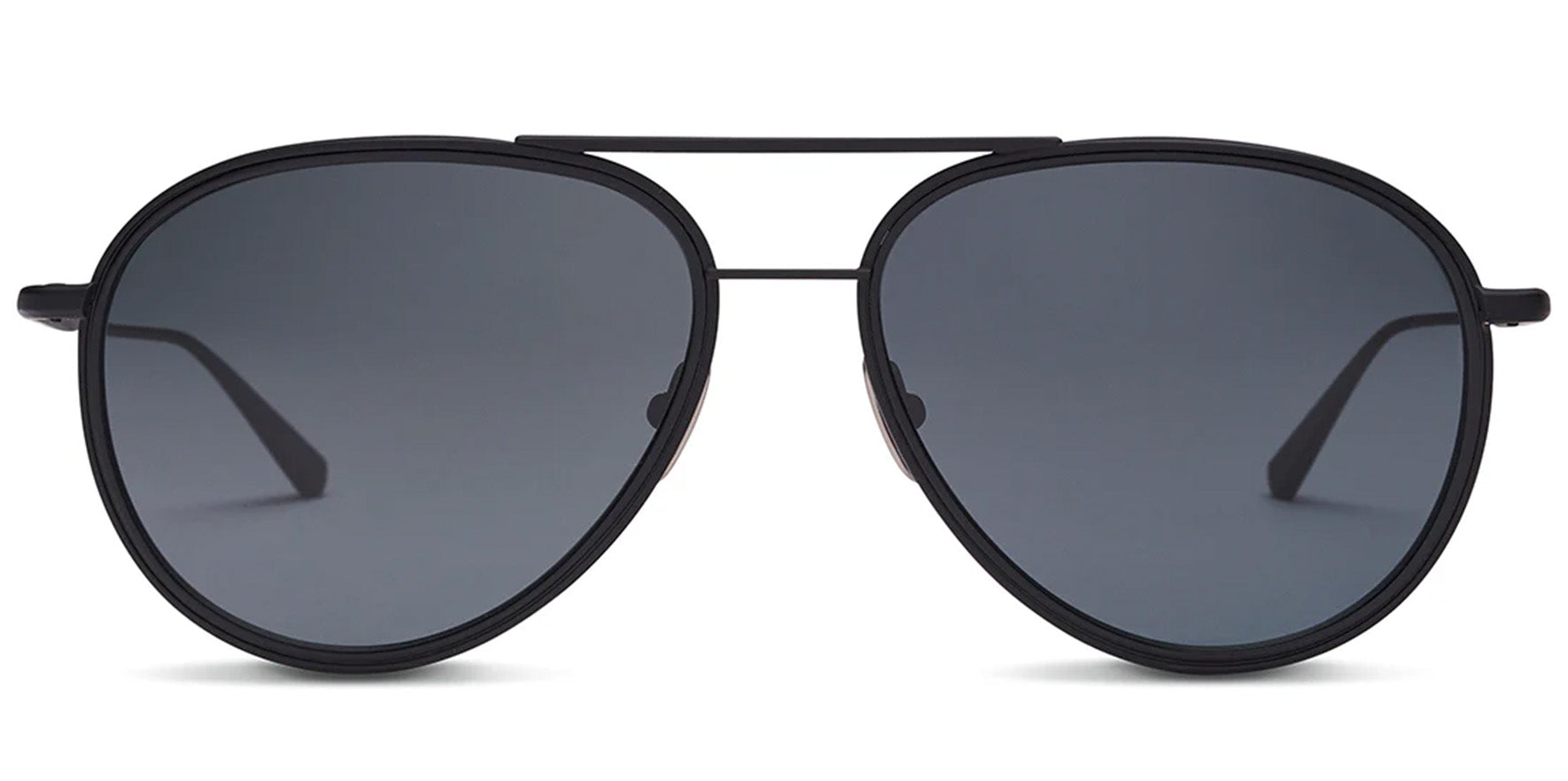 Salt Optics Columbia 59 Polarized Titanium Aviator w/ Glass Lens