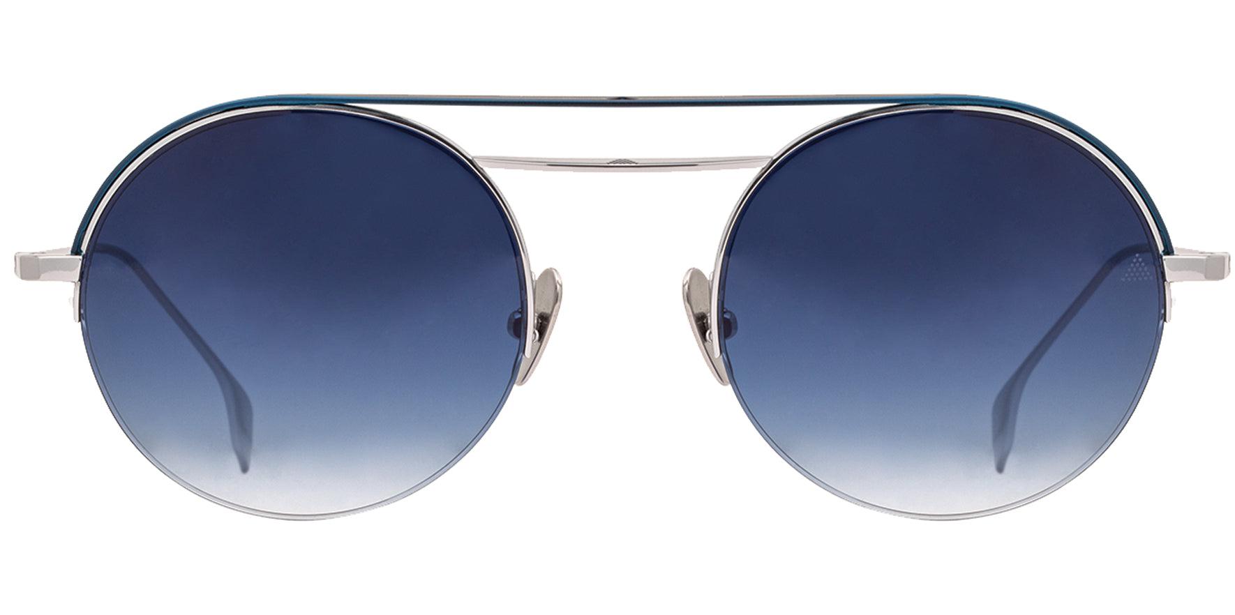 State Cornell Titanium Semi-Rimless Round w/ Gradient Lens