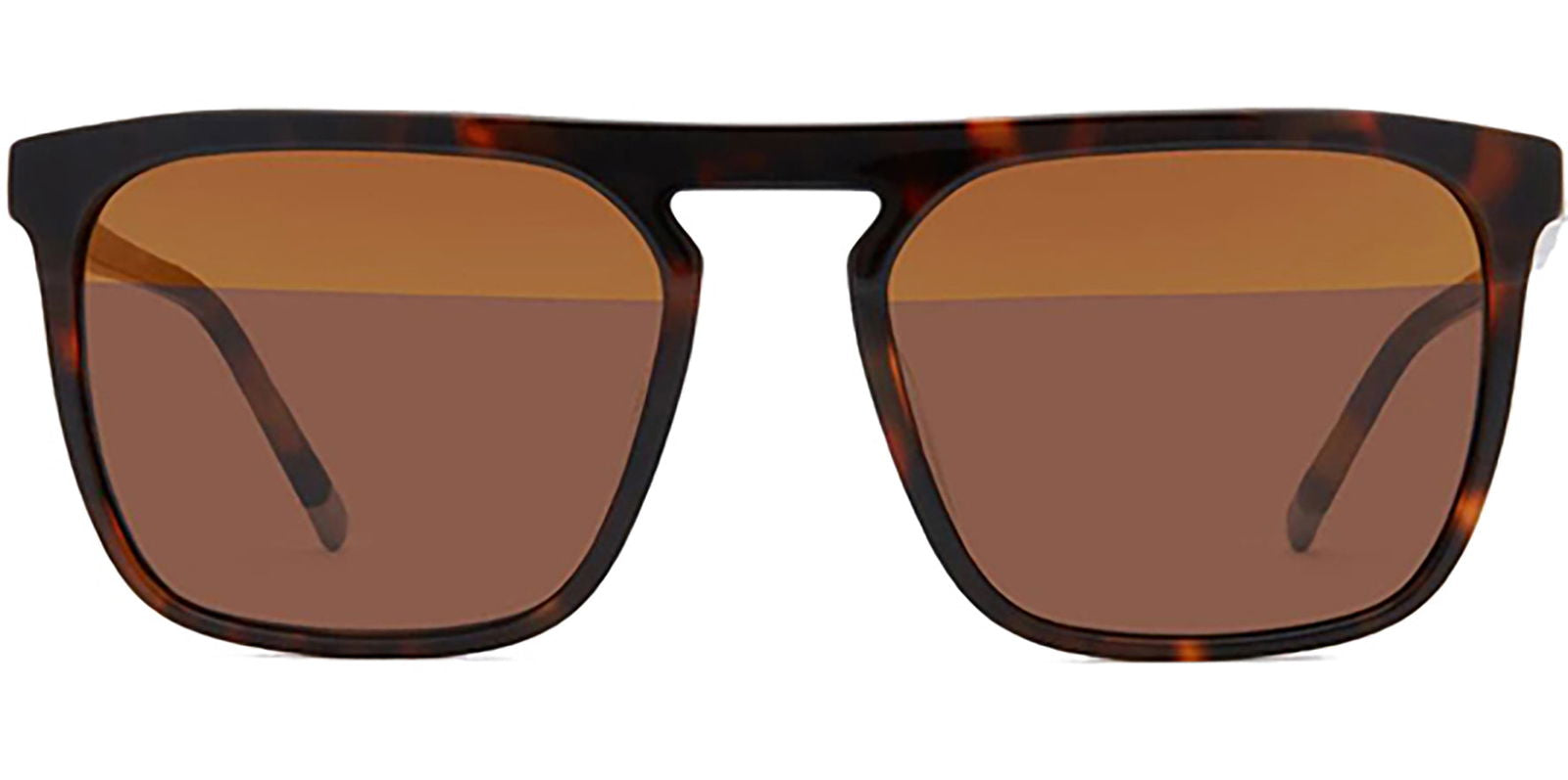 Calvin Klein Browline w/ Top-Half Mirrored Lens - - Eyedictive