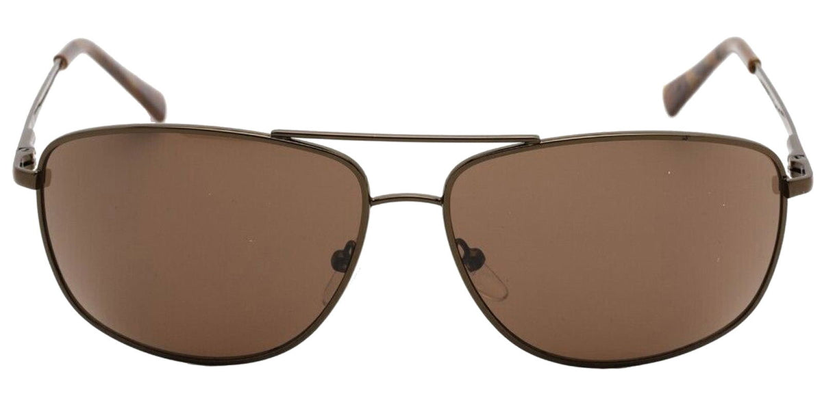 Calvin Klein Brown Curved Navigator - - Eyedictive