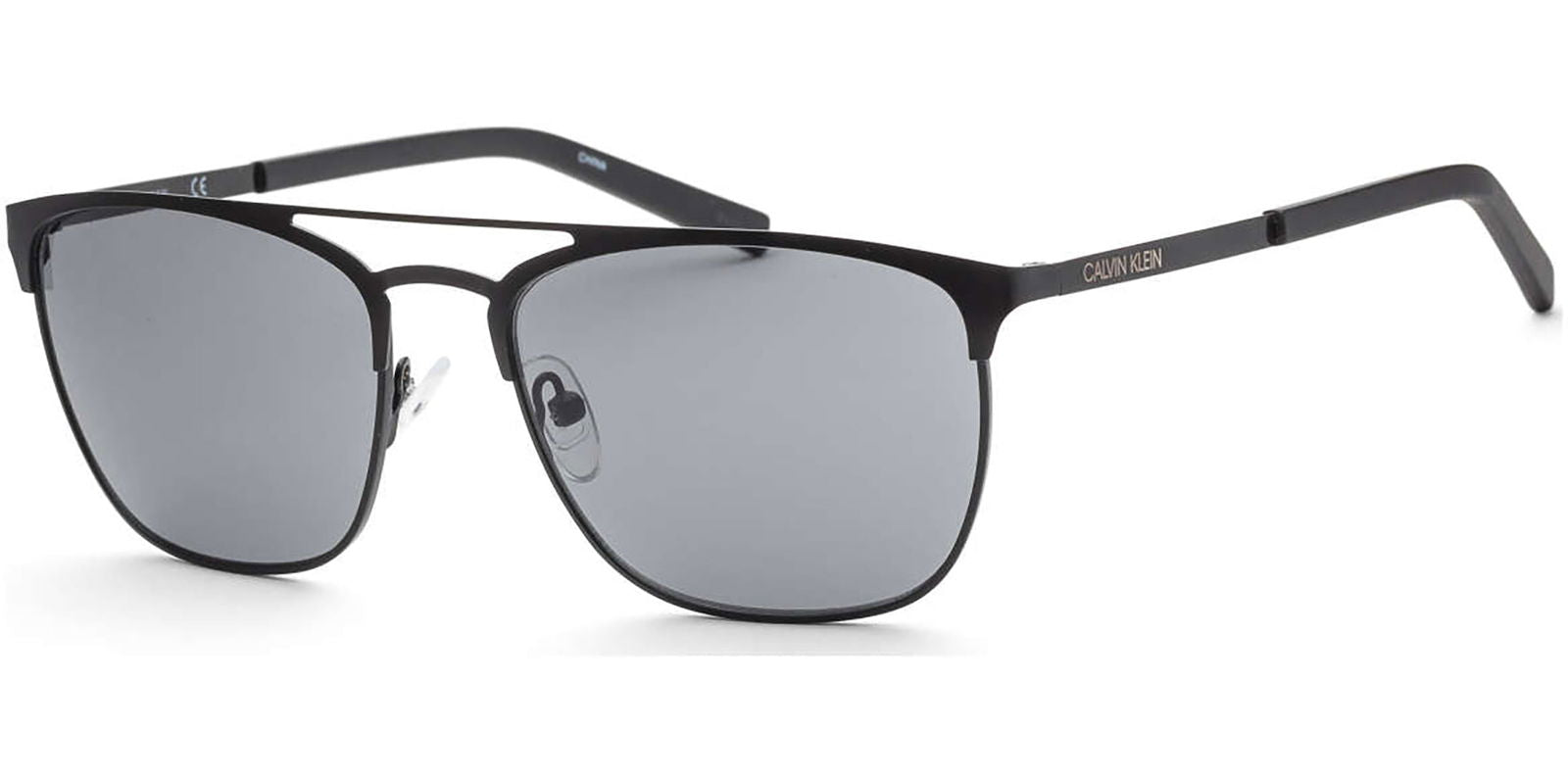 Calvin Klein Double Bridge Metal Square - - Eyedictive