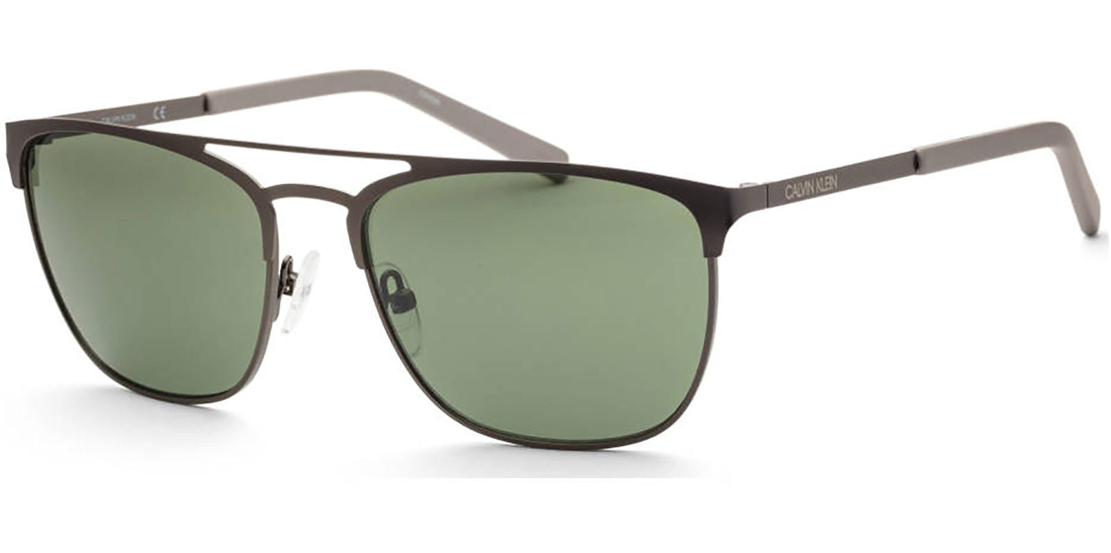 Calvin Klein Double Bridge Metal Square - - Eyedictive