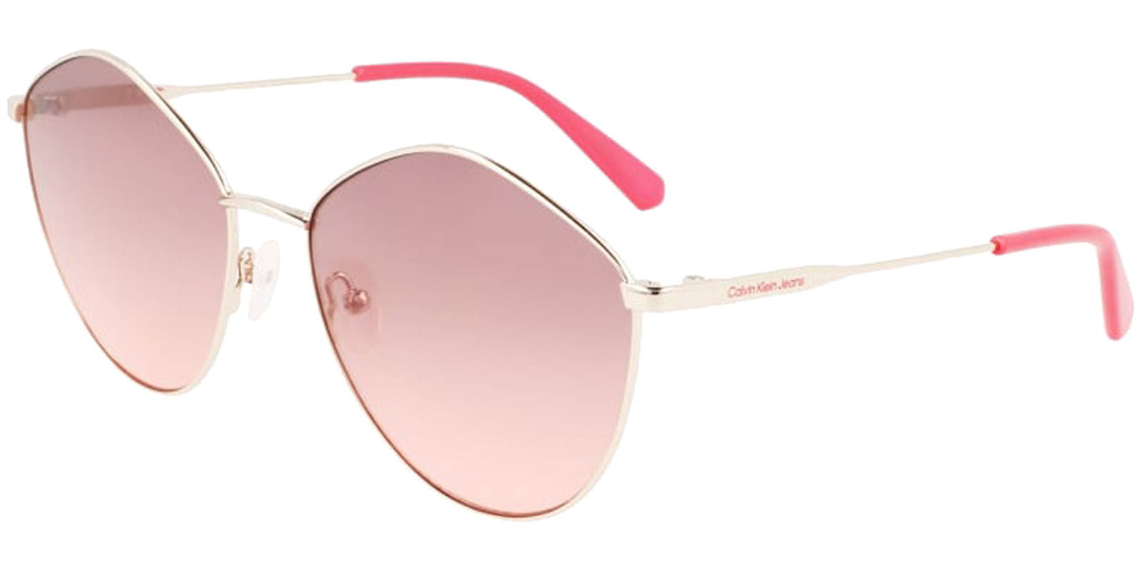 Calvin Klein Jeans Geometric Round w/ Gradient Lens -  - Eyedictive