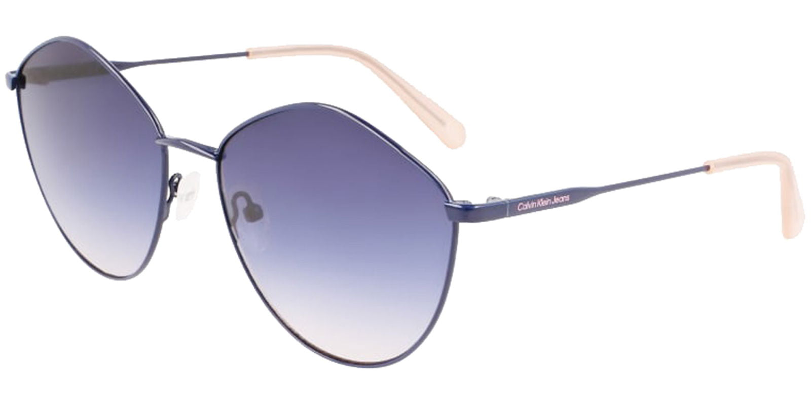 Calvin Klein Jeans Geometric Round w/ Gradient Lens -  - Eyedictive