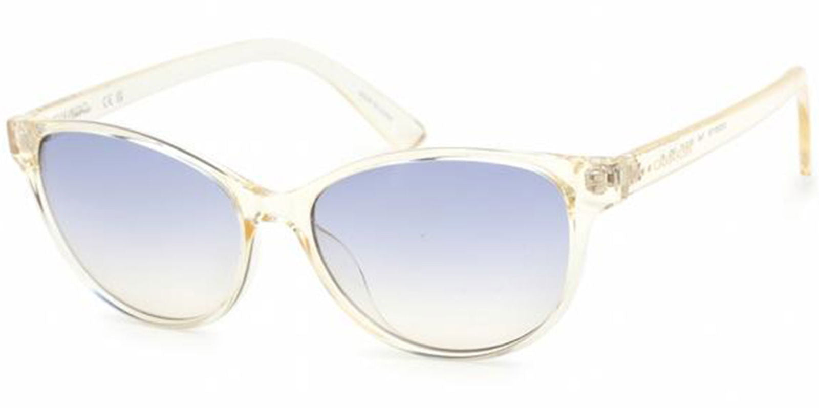 Calvin Klein Oval Cat-Eye w/ Gradient Lens - - Eyedictive