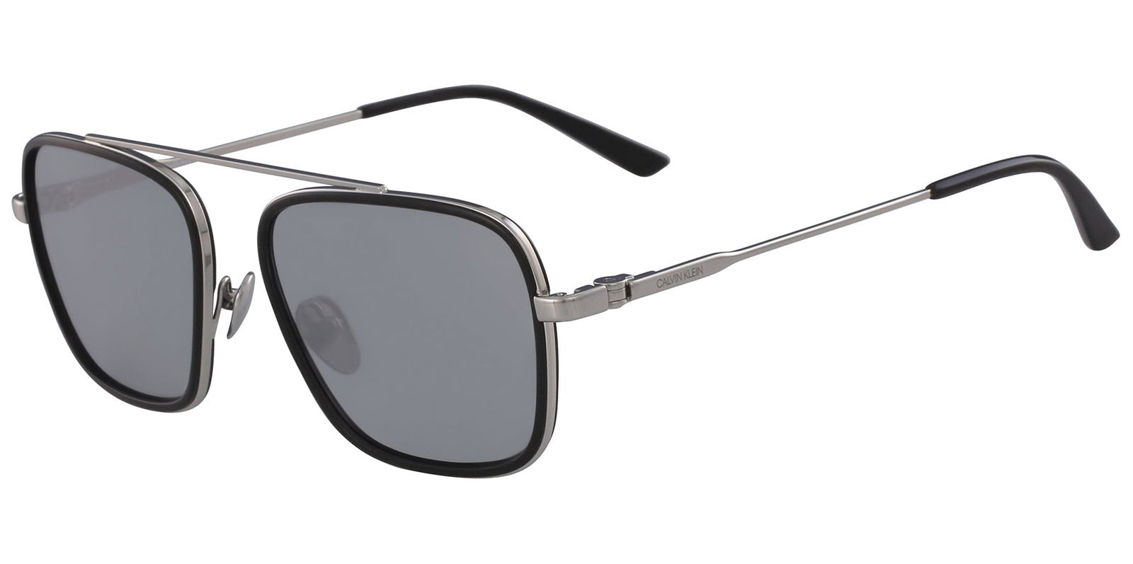 Calvin Klein Squared Aviator w/ Fly Away Bridge - - Eyedictive