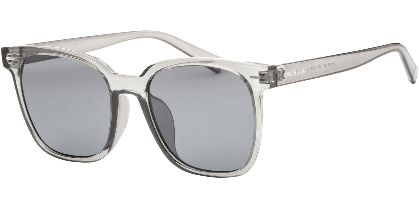Calvin Klein Squared Transparent Frame - - Eyedictive