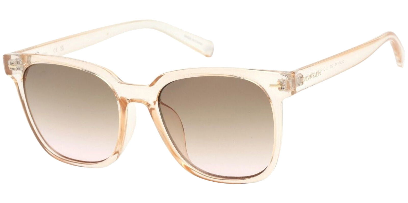 Calvin Klein Squared Transparent Frame - - Eyedictive