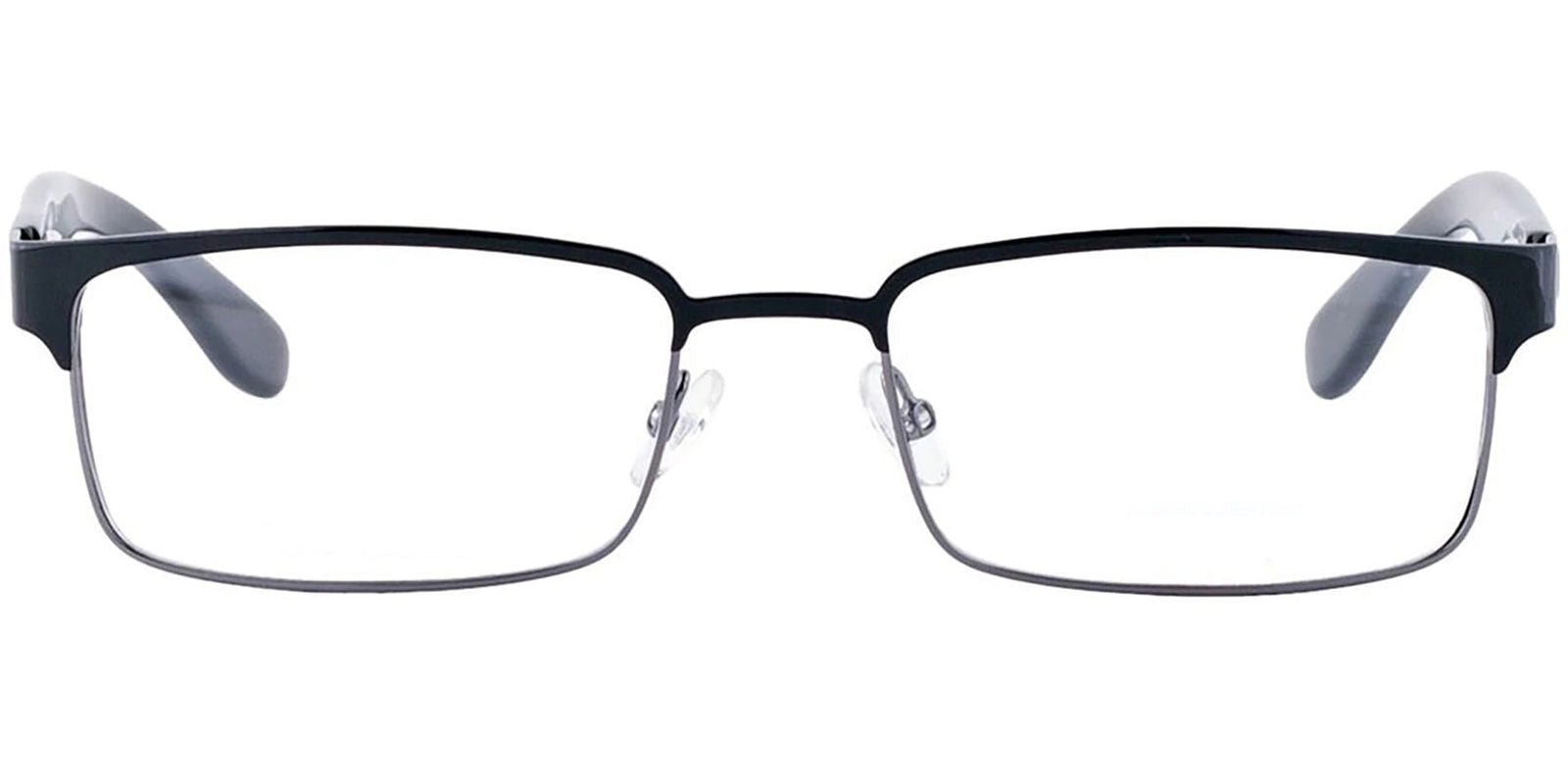 Carrera Black/Dark Ruthenium Rectangle Eyeglass Frames - - Eyedictive