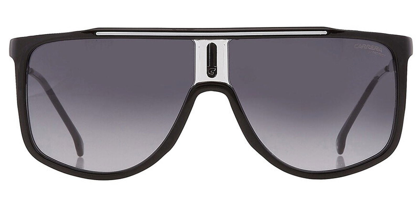 Carrera Black/White Flat Top Navigator W/ Gradient Lens - - Eyedictive