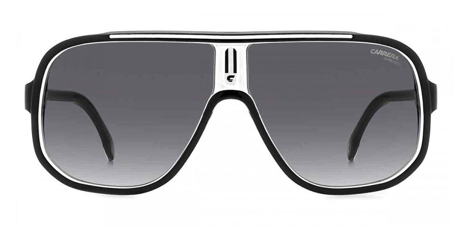 Carrera Black/White Navigator w/ Gradient Lens - - Eyedictive
