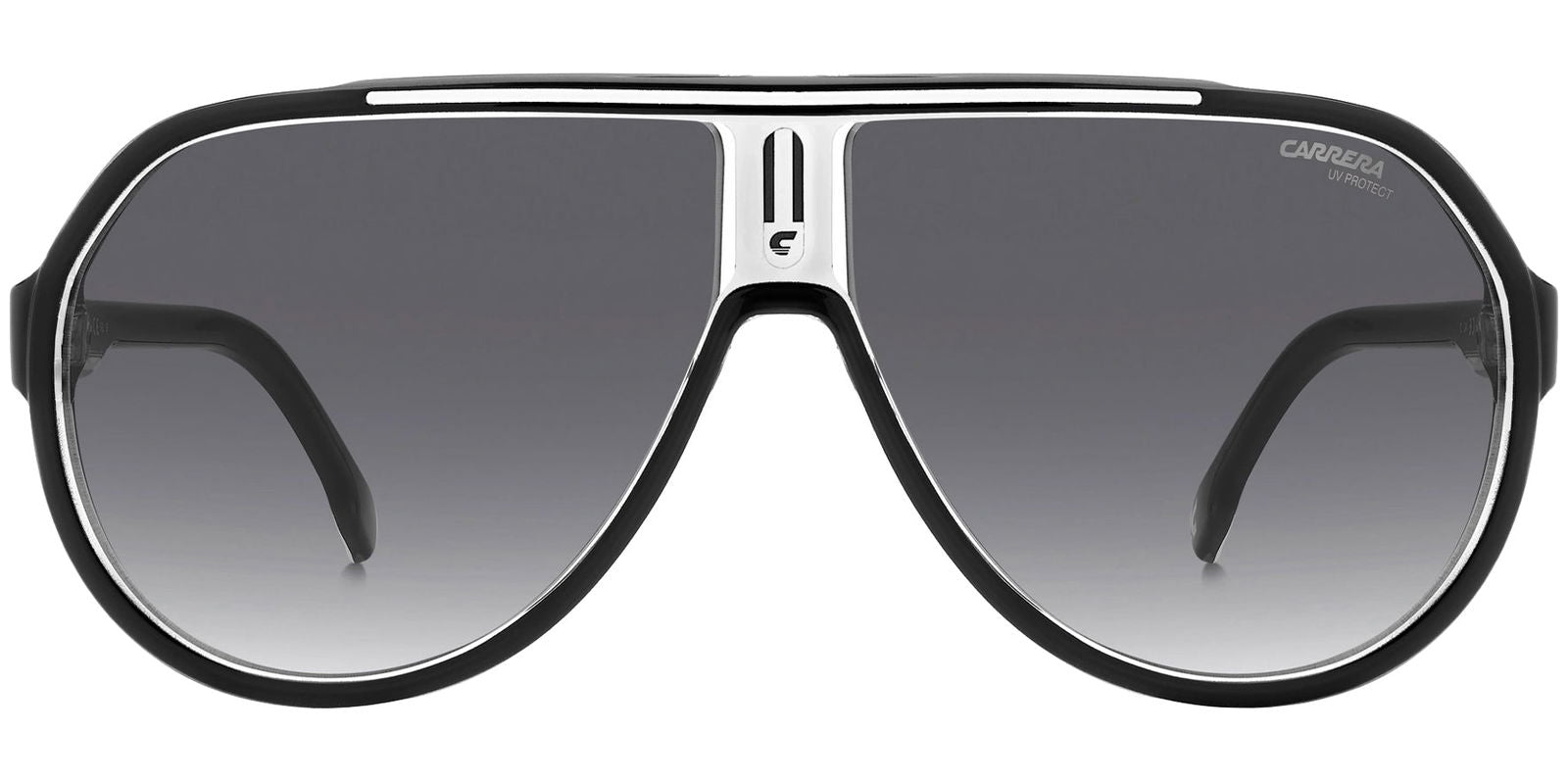 Carrera Black/White Pilot w/ Gradient Lens - - Eyedictive