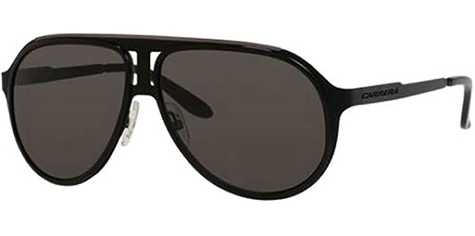 Carrera Black Ruthenium Pilot w/ Grey Lens - - Eyedictive