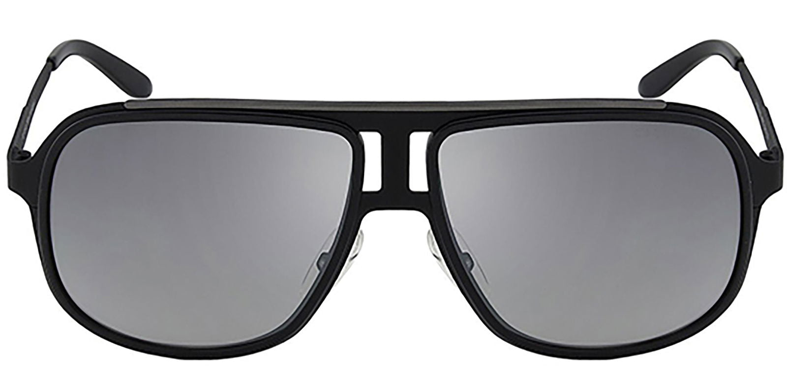 Carrera Black Ruthenium Pilot w/ Silver Mirror Lens - - Eyedictive