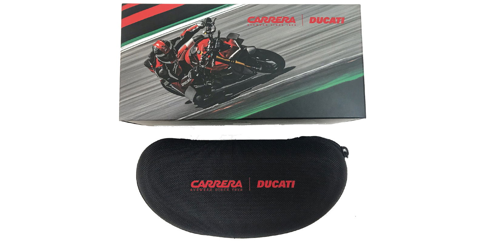 Carrera Ducati Black Flat Top Square - - Eyedictive