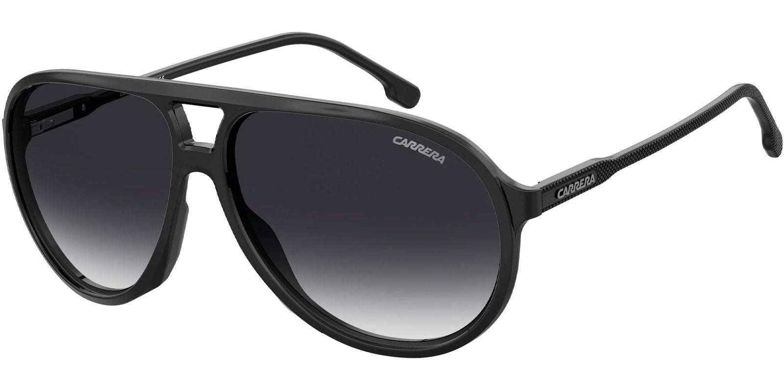 Carrera Men's Black Aviator w/ Gradient Lens - - Eyedictive