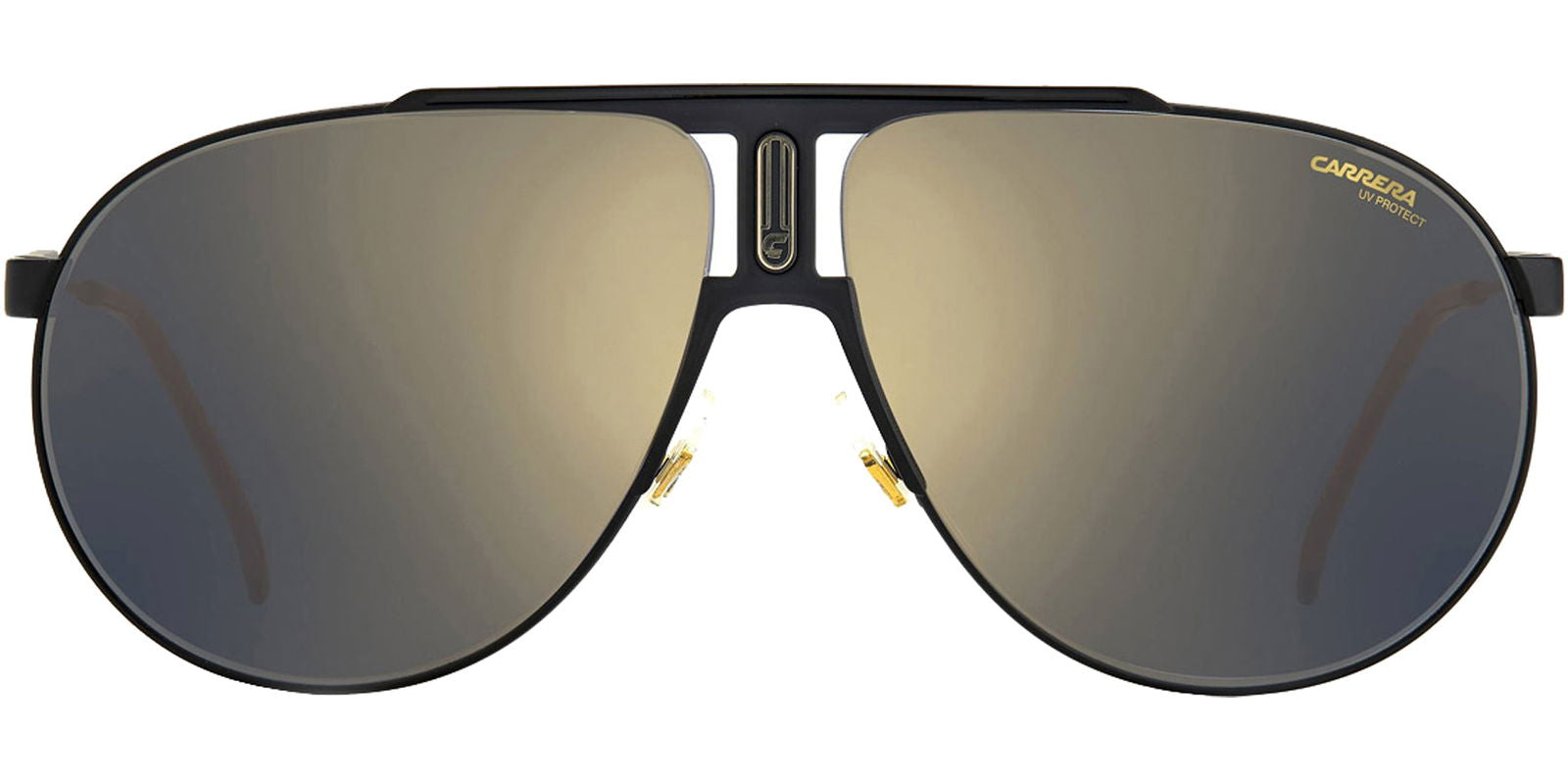 Carrera Panamerika 65 Aviator Sunglasses w/ Mirrored Lens - - Eyedictive