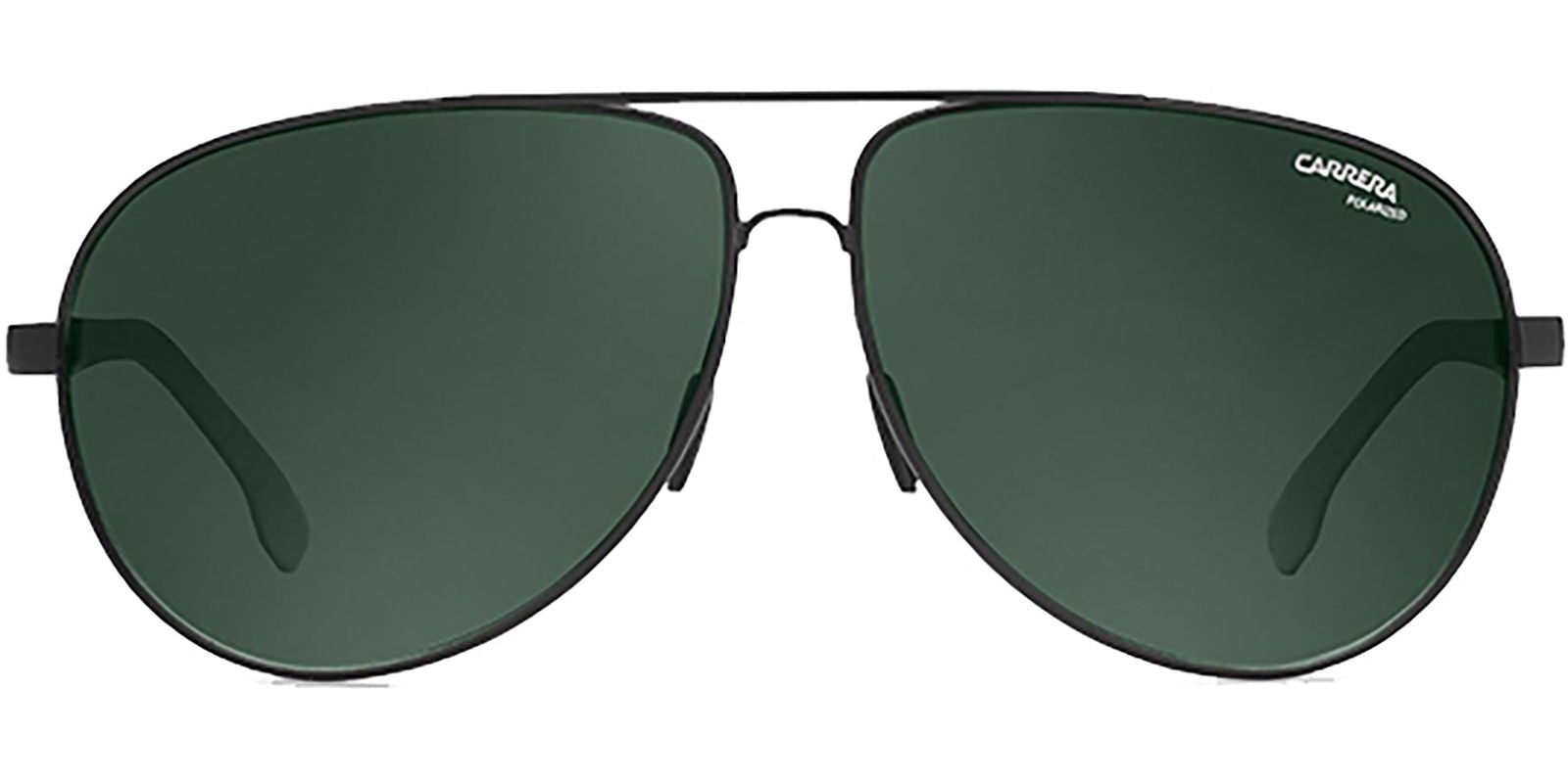 Carrera Polarized Matte Black Aviator - - Eyedictive